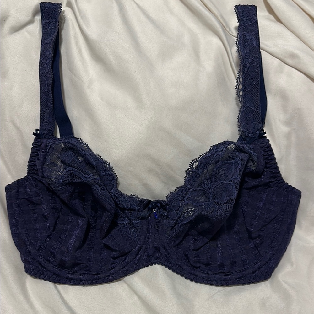 Prima Donna Blue Lace Underwire Bra